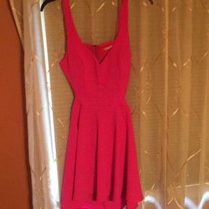 Fuschia Cut out dress